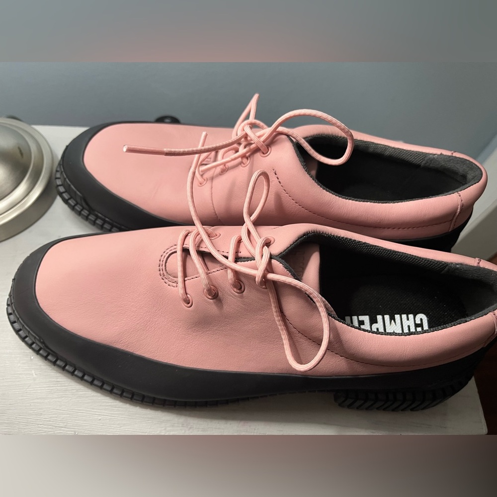 Camper Pink and Black Women's Flats - Picture 3 of 7